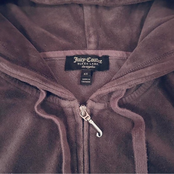 Juicy Couture Gray Velour Zip up - Picture 2 of 2